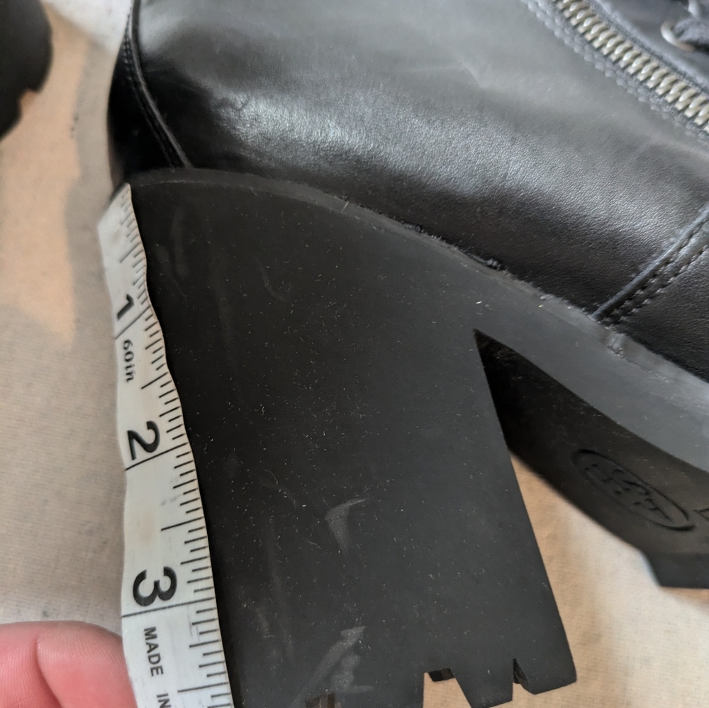 Ash Black Leather Boots - Picture 6 of 6